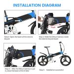 ShunTongDa 48V 10.4Ah Folding Ebike Battery