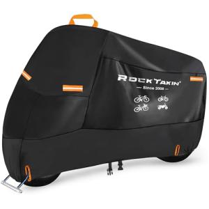 Waterproof Heavy Duty Bike Cover with Reflective Strips