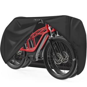 Zettum Heavy Duty Waterproof Bike Cover for 2
