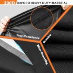 Waterproof Heavy Duty Bike Cover with Reflective Strips