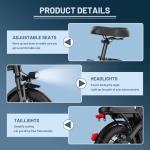 Askmy Foldable Electric Bike for Adults & Teens