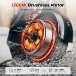 iScooter Electric Scooter with Seat and 1500W Motor