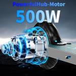 Powerful 500W Electric Scooter for Adults and Teens