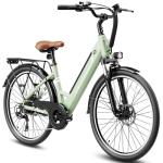 Jasion 26" Electric Bike with Removable Battery