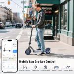 Foldable Electric Scooter for Adults - 21 Miles Range
