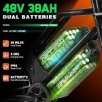 HAPPYRUN G70 Pro 5000W Dual Motor Electric Bike