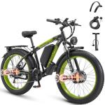 4000W AWD Electric Bike for Adults, 26” Fat Tire