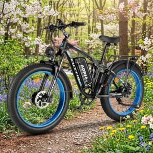 TUTTIO Adria26 Dual Motor Electric Bike, 40-46 MPH