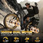 FREESKY 3500W Dual Motor Electric Mountain Bike