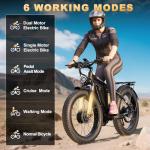 8000W Dual Motor Electric Bike - 45MPH Speed