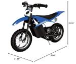 Razor MX125 Kids Electric Dirt Bike - Blue