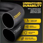 Ultraverse 20" Butyl Rubber Bike Inner Tubes - Set of 2