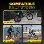 Ultraverse 20" Butyl Rubber Bike Inner Tubes - Set of 2