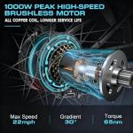 Vivi 1000W Folding Electric Mountain Bike 26