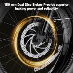 GOKEEP 20" Folding Fat Tire Electric Bike