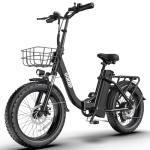 GOKEEP 20" Folding Electric Bike with Fat Tires