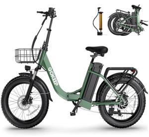 GOKEEP 1300W Folding Electric Bike for Adults