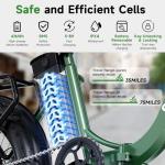 GOKEEP 1300W Folding Electric Bike for Adults