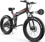 TotGuard 1000W Fat Tire Electric Mountain Bike