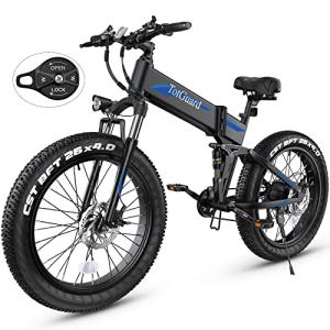Wooken 26" Folding Fat Tire Electric Bike