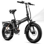 1000W Folding Electric Bike with 80-Mile Range