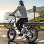 GOKEEP 1300W Folding Electric Bike with 75 Miles Range
