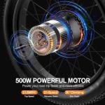 TotGuard 1000W Fat Tire Electric Mountain Bike