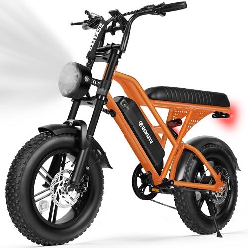 ESKUTE 1500W Adult Electric Bike - 28MPH 60 Miles
