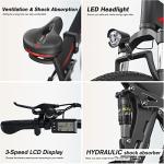 Wooken Folding Electric Bike for Adults 750W