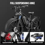 EYBAIKC 5000W Electric Bike for Adults, 100-Mile Range