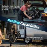 1000W Folding Electric Bike with 80-Mile Range