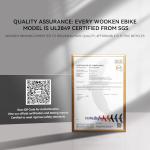 Wooken 1000W Electric Bike for Adults, Fat Tire