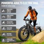 EYBAIKC 5000W Electric Bike for Adults, 100-Mile Range