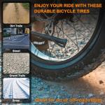 26" Fat Bike Tires - 2-Pack Replacement Set