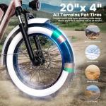 EUYBIKE 20" Fat Tire Electric Bike for Adults