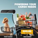 Qlife Triker Folding Electric Trike with 750W Motor