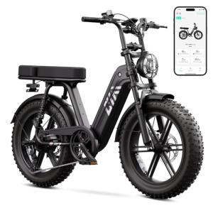 TST Electric Bike with 1500W Motor and 60 Mile Range