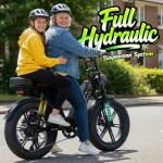 TST Electric Bike with 1500W Motor and 60 Mile Range