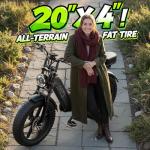 TST Electric Bike with 1500W Motor and 60 Mile Range