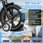 EUYBIKE Dual Battery 1450W Electric Cargo Bike