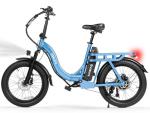1200W Folding Electric Bike with 55-Mile Range