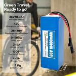 LOLRKO 36V 10Ah Waterproof Ebike Battery