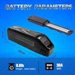 KORNORGE 48V 15.6Ah Lithium-Ion E-Bike Battery