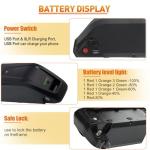 UAZ 36V-52V Ebike Battery with USB Port