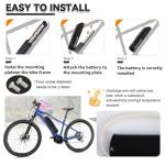48V 10Ah E-Bike Lithium Battery with USB Port