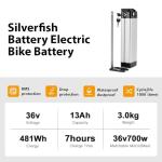 Yose Power 48V/36V Electric Bike Battery Options