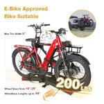 Eco Pro 200lbs Folding Hitch Rack for 2 E-Bikes