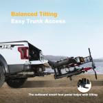 Eco Pro 200lbs Folding Hitch Rack for 2 E-Bikes