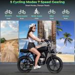 Tamobyke T73 Moped-Style 1000W Electric Bike