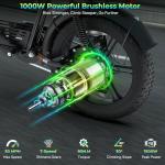 Tamobyke T73 Moped-Style 1000W Electric Bike